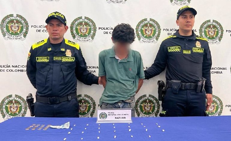 Capturado en flagrancia por tráfico de estupefacientes en Neiva