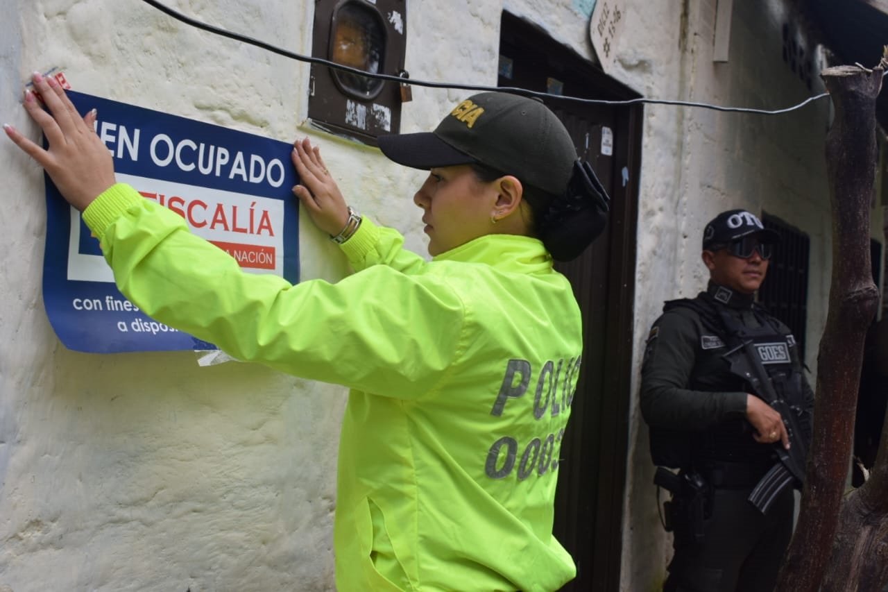 Extinción de dominio a viviendas usadas para el tráfico de drogas en el Huila