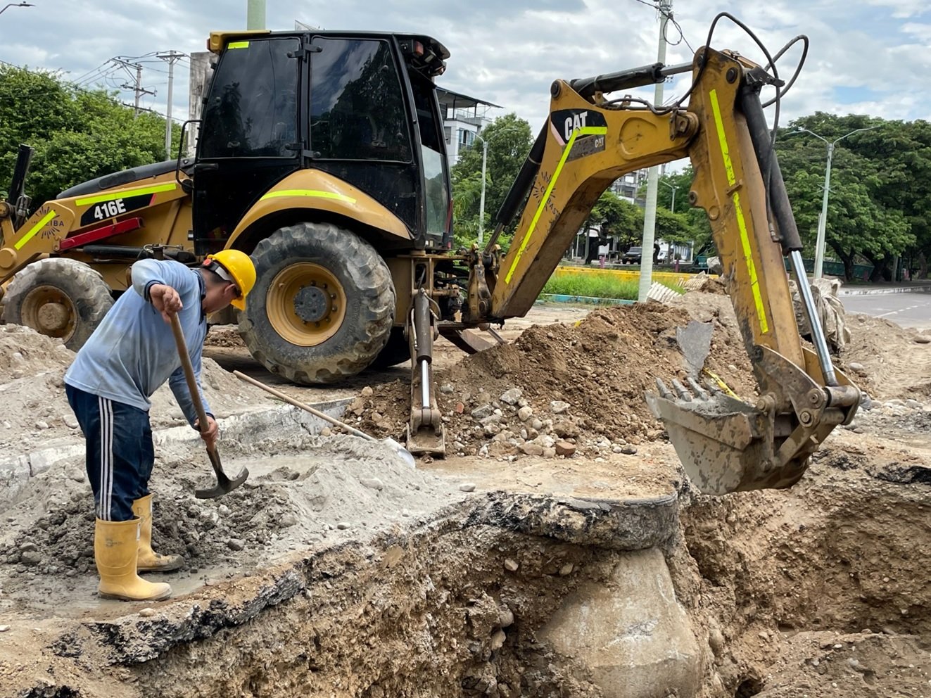 Las Ceibas EPN, realiza completa intervención en la Av. La Toma, Granjas y Canaima