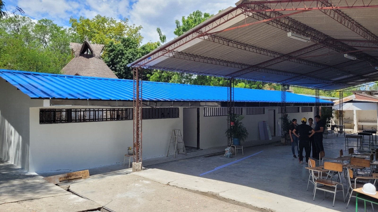 Huila exige fecha definitiva para la entrega de la IE Gabriel Plazas en Villavieja