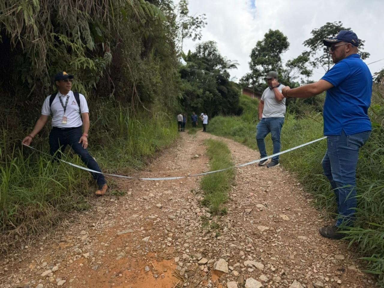 Alcalde Casagua anunció nueva inversión en materia de vías en el corregimiento de Río Ceibas