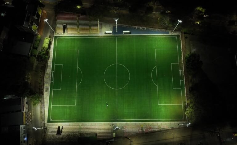 Cancha de Cándido La 27 tiene nueva cara, gracias al alcalde Germán Casagua