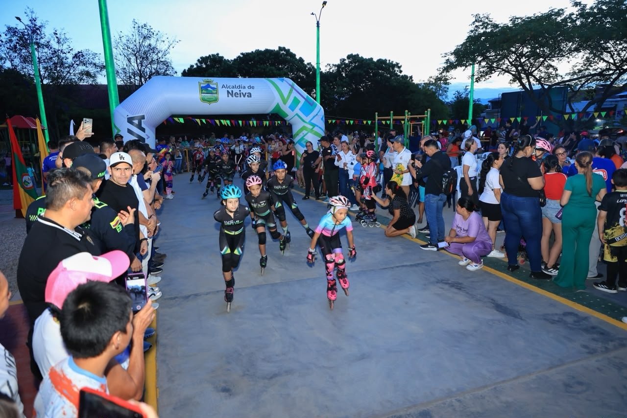 Comuna 10 estrena escenario deportivo en Neiva, gracias al alcalde Casagua