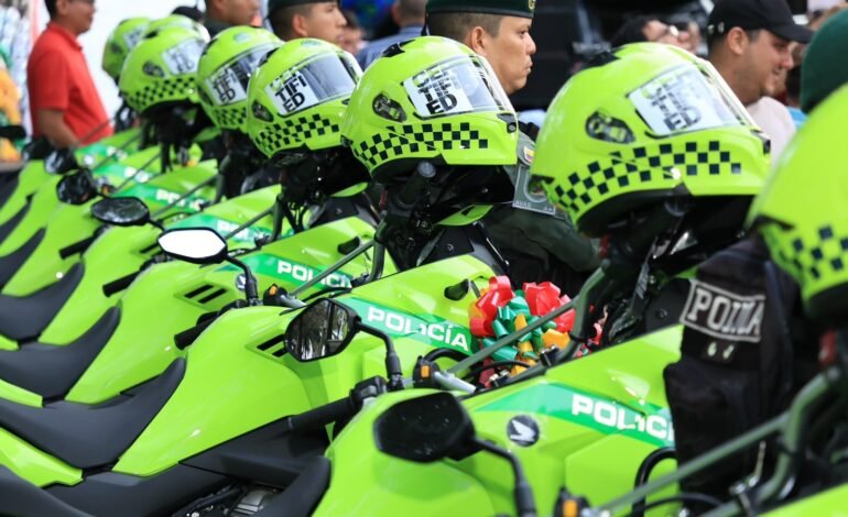 Alcalde Casagua fortalece la presencia policial en las 10 comunas de Neiva con recursos de la Tasa de Seguridad
